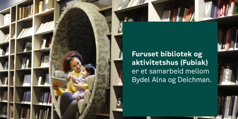 Bilde/illustrasjon om Fubiak - Furuset bibliotek og aktivitetshus